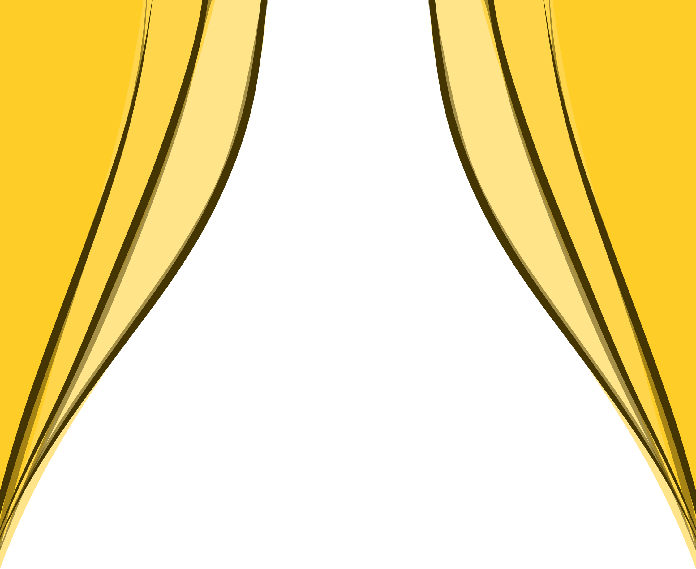 stage curtains yellow